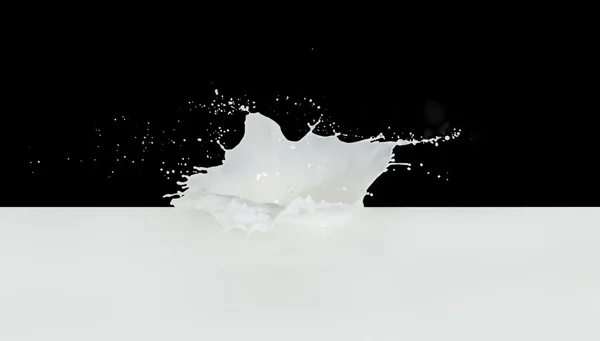 Milk splash — Stock Photo, Image