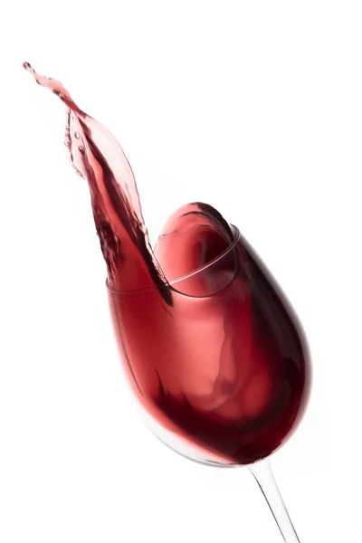 Red wine splash — Stock Photo, Image