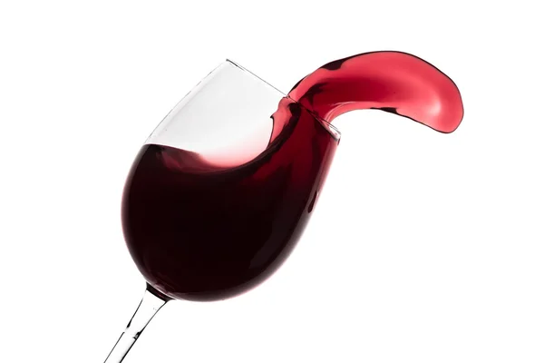 Red wine splash — Stock Photo, Image