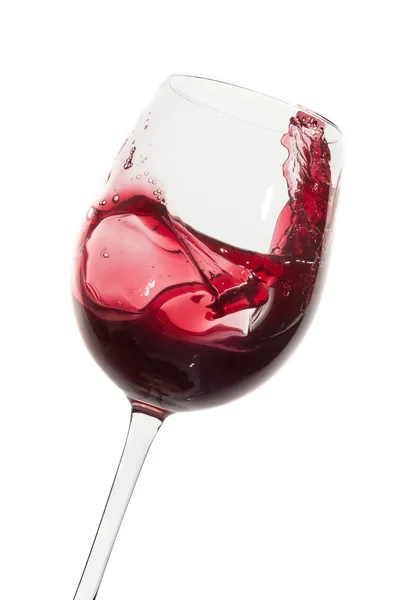 Red wine splash — Stock Photo, Image