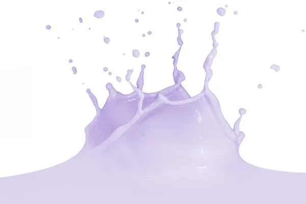 Splashing milk — Stock Photo, Image