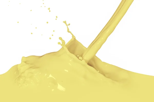 Spatten melk — Stockfoto