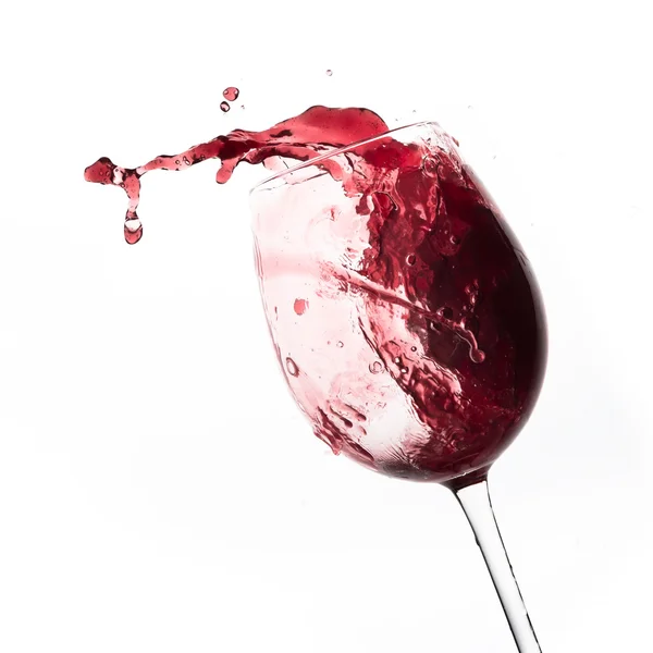 Κόκκινο κρασί βουτιά — Φωτογραφία Αρχείου