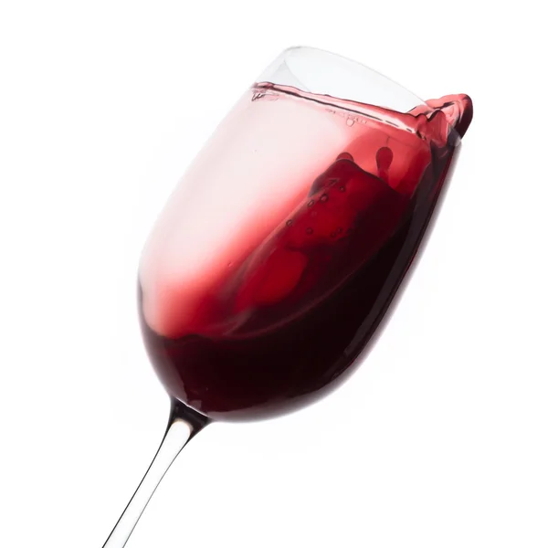 Red wine splash — Stock Photo, Image