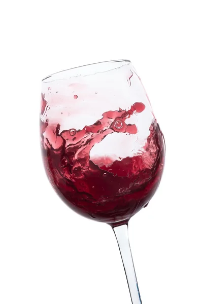 Red wine splash — Stock Photo, Image