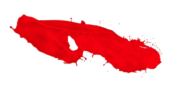 Red paint splash — Stock Photo, Image