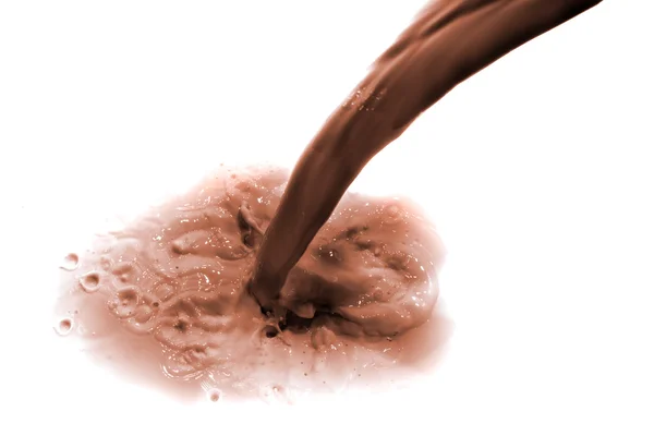 Čokoládové mléko — Stock fotografie