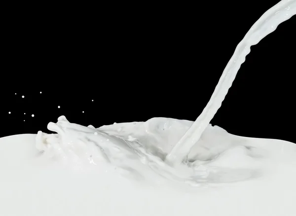 Milk splash — Stock Photo, Image