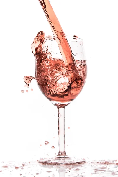 Vinho rosa — Fotografia de Stock