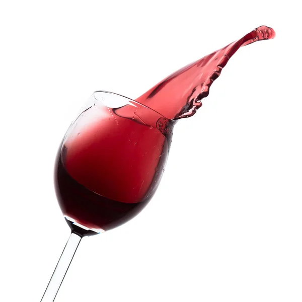 Red wine splash — Stock Photo, Image