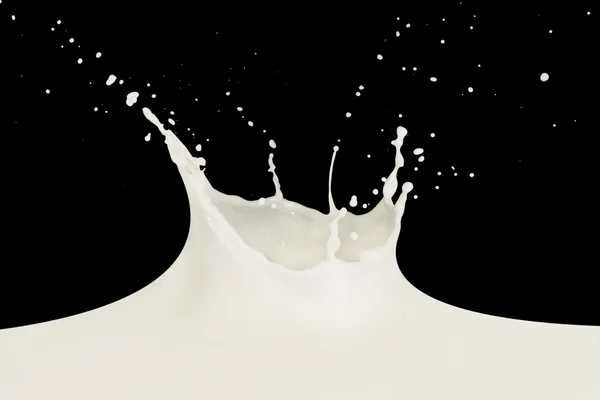 Salpicadura de leche — Foto de Stock