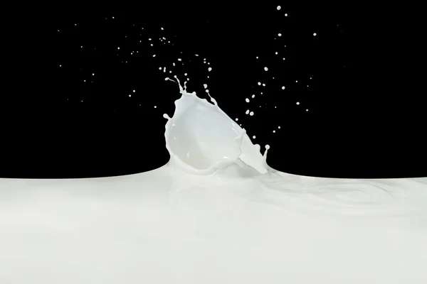 Milk splash — Stock Photo, Image