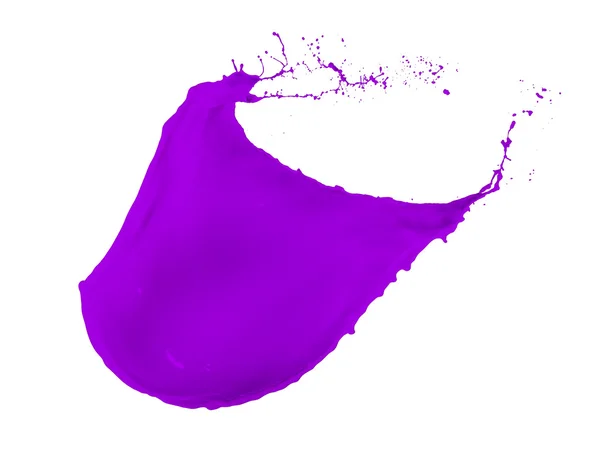 Purple paint splash — Stock Photo, Image