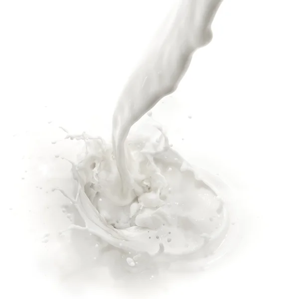 Milk splash — Stock Photo, Image