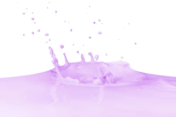 Splashing milk — Stock Photo, Image