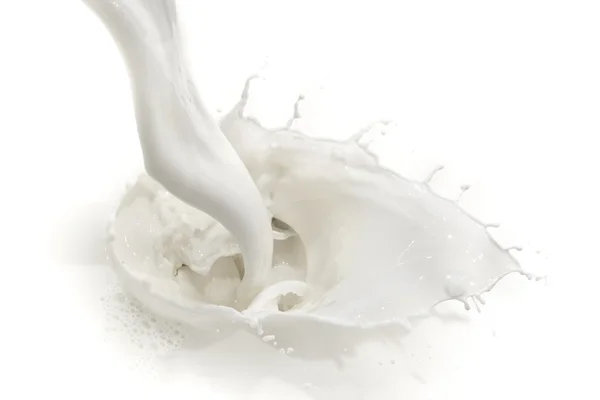 Milk splash — Stock Photo, Image