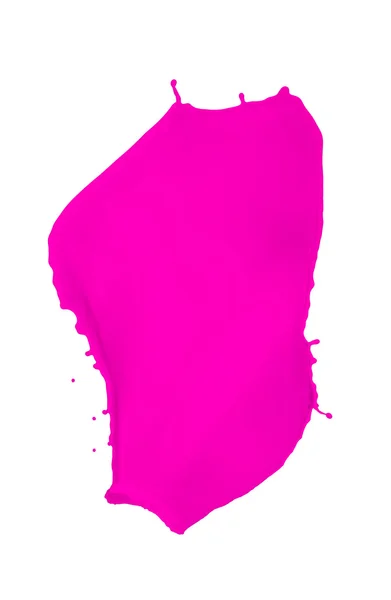 Magenta paint splash — Stock Photo, Image