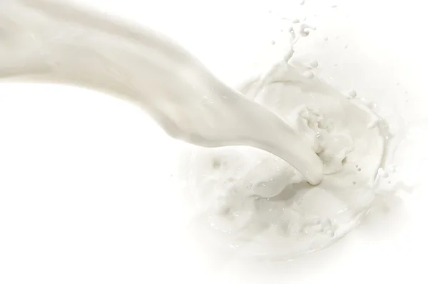 Milk splash — Stock Photo, Image