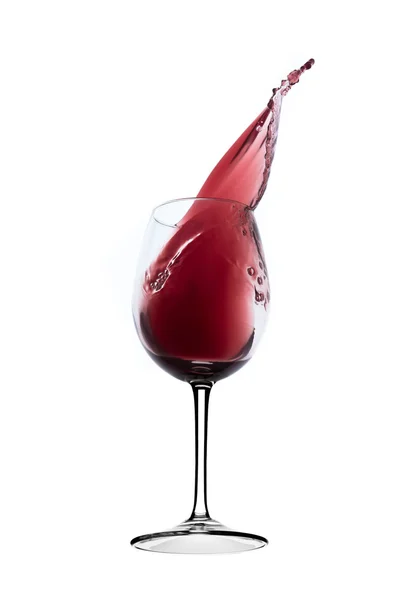 Red wine splash — Stock Photo, Image