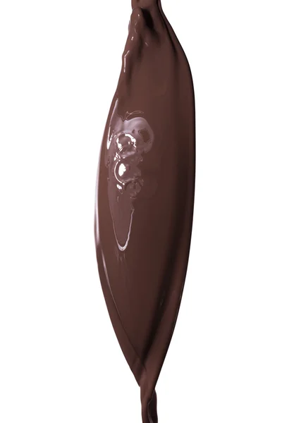 Stopiony czekolada ciemna — Zdjęcie stockowe