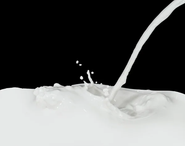 Milk splash — Stock Photo, Image