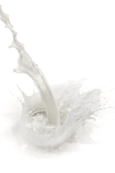 Milk splash — Stock Photo, Image