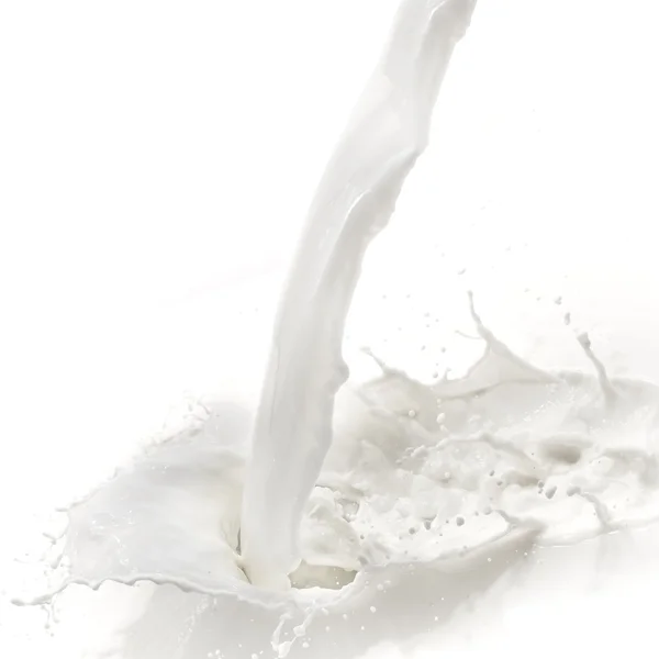 Milk splash — Stock Photo, Image