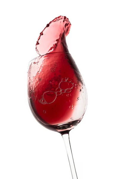 लाल वाईन स्प्लॅश — स्टॉक फोटो, इमेज