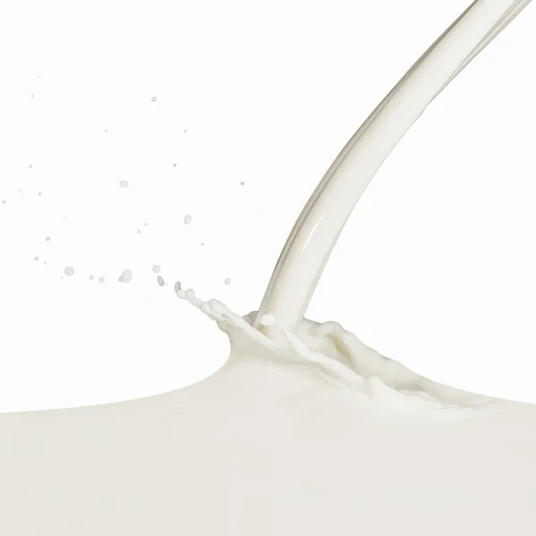 Milk splash — Stock Photo, Image