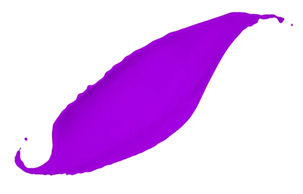 Salpicadura de pintura púrpura —  Fotos de Stock
