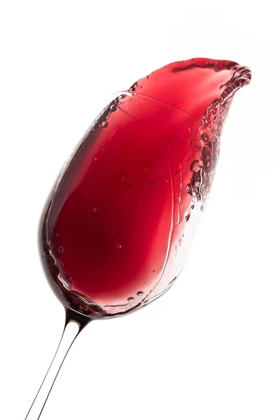 Red wine splash — Stock Photo, Image