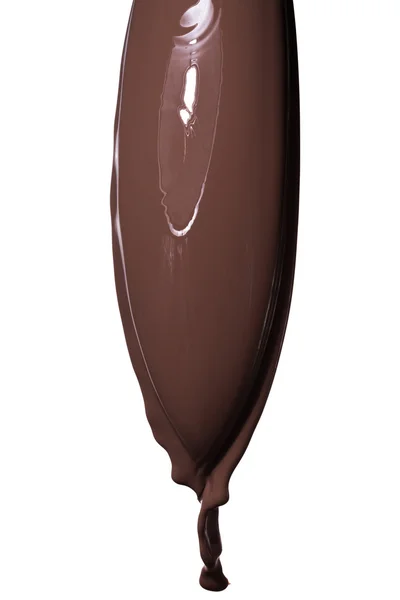 Cioccolato fondente fuso — Foto Stock