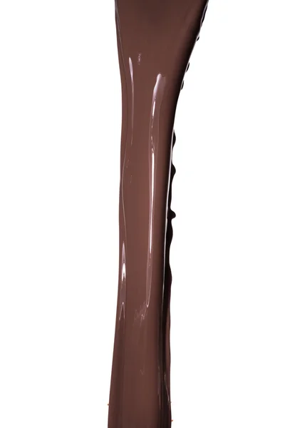 Gesmolten donkere chocolade — Stockfoto
