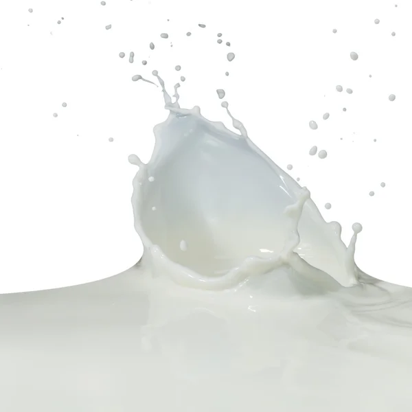 Milk splash — Stock Photo, Image