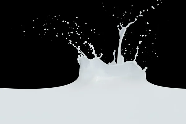 Milk splash — Stock Photo, Image