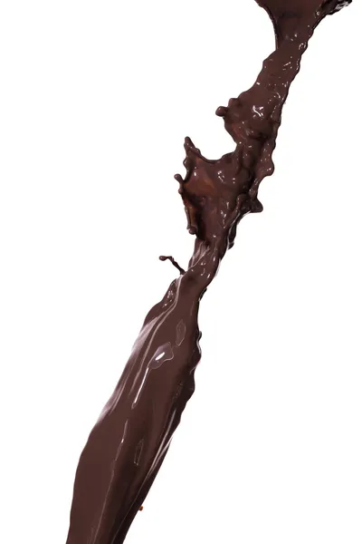 Smält mörk choklad — Stockfoto