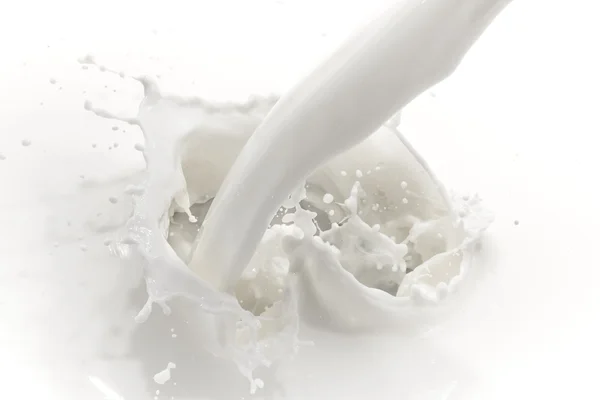 Milk splash — Stock Photo, Image