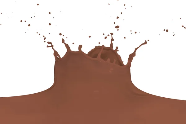 Splashing milk — Stock Photo, Image