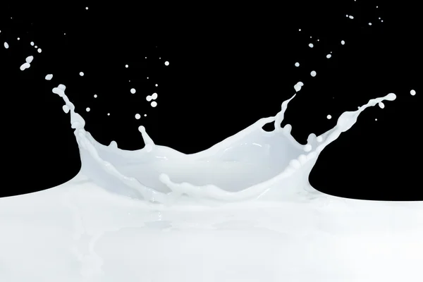 Milk splash — Stock Photo, Image