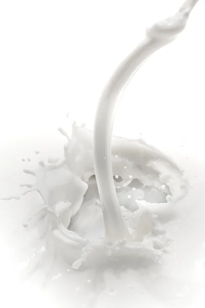 Milk splash — Stock Photo, Image