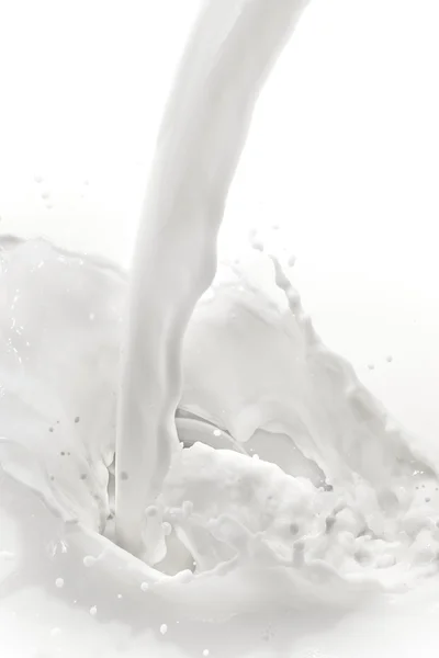 Milk splash — Stock Photo, Image