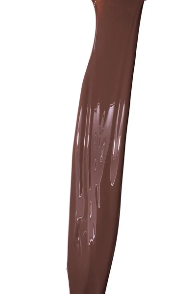 Chocolate negro derretido — Foto de Stock