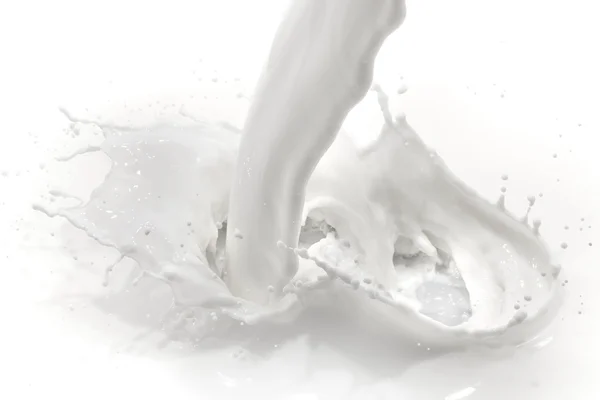 Milk splash — Stock Photo, Image