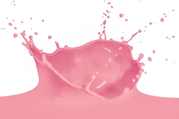 Splashing milk — Stock Photo, Image