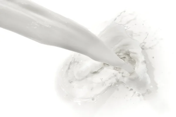 Milk splash — Stock Photo, Image