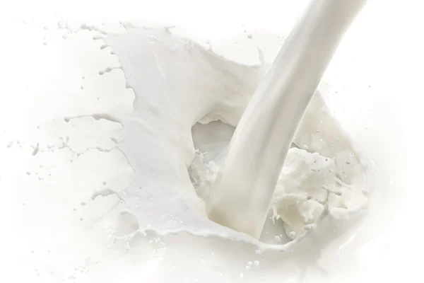 Milk splash — Stock Photo, Image