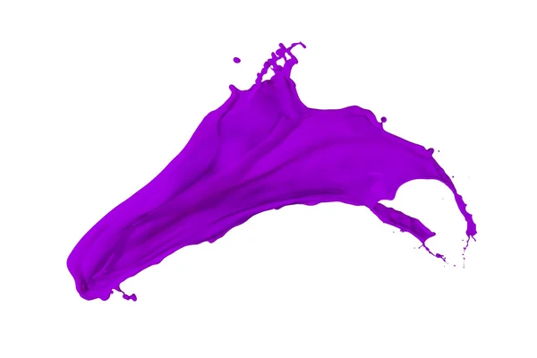 Фіолетовий фарби сплеск — стокове фото