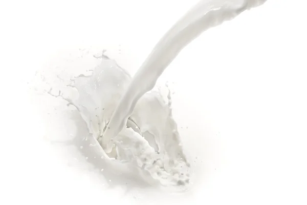 Milk splash — Stock Photo, Image