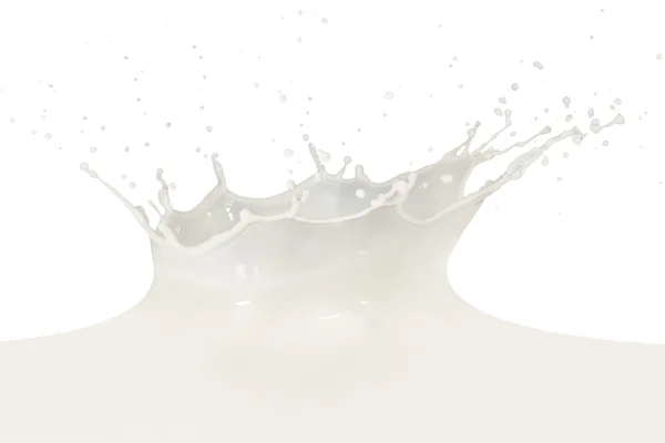 Milk splash — Stock Photo, Image