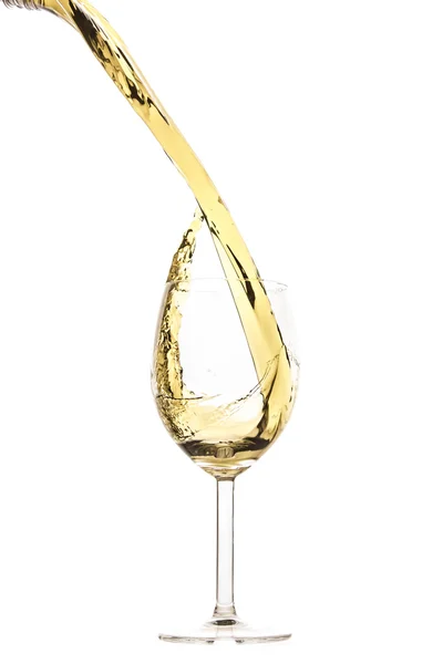 Anggur putih percikan — Stok Foto